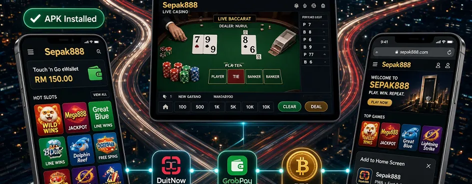 Use Sepak888 on iPhone
