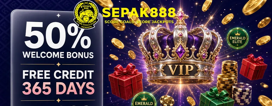 Sepak888 Welcome Bonus