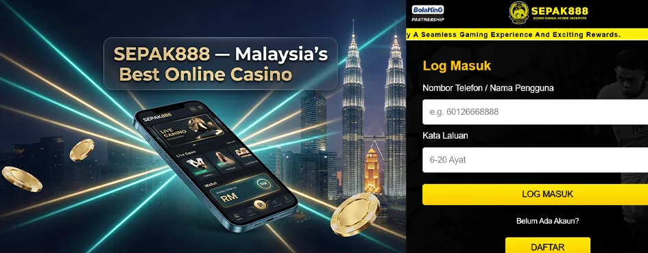 casino Sepak888 Malaysia opens