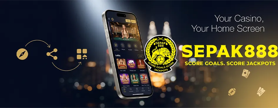 Add Sepak888 to Your Home Screen
