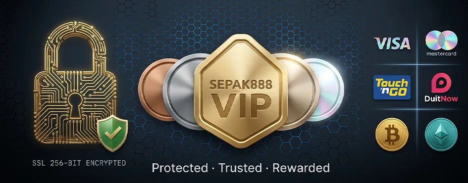 Sepak888 Deposits & Withdrawals